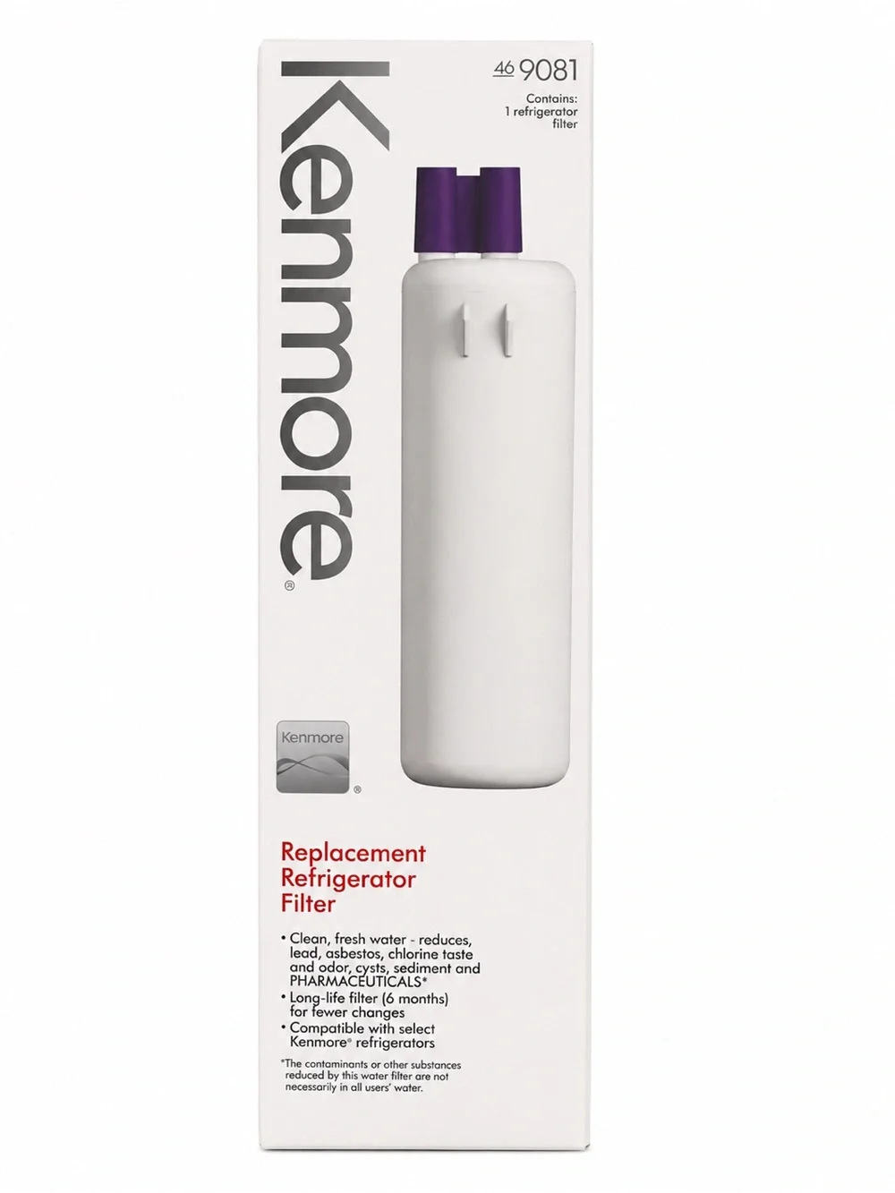 Kenmore White Replacement Refrigerator Water Filter - Model 9081